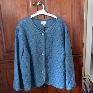 Kate Spade Jean Quilt Jacket